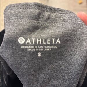 Athleta Gray Track Pants